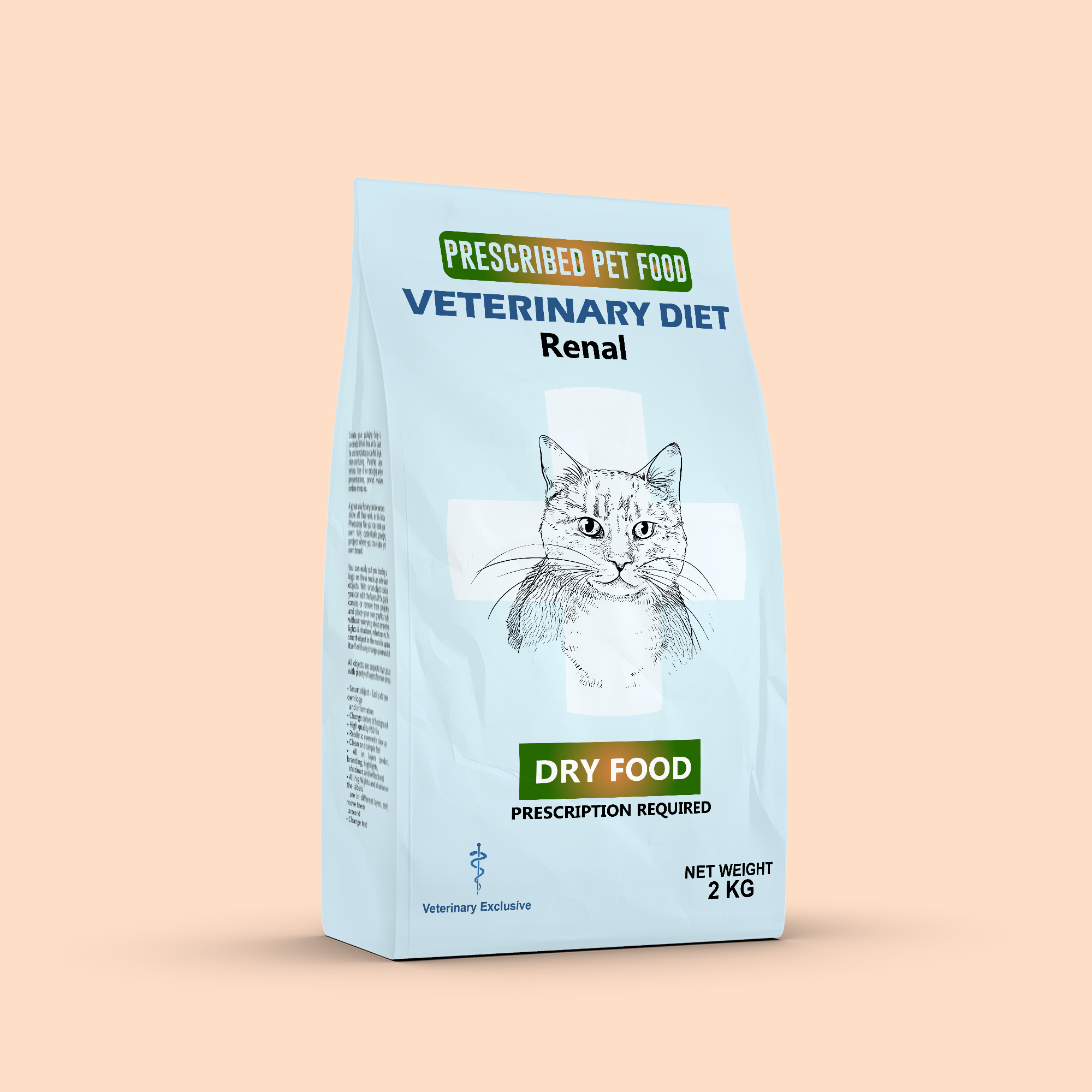 Prescription Diets Renal Cat Dry Food - 2 KG